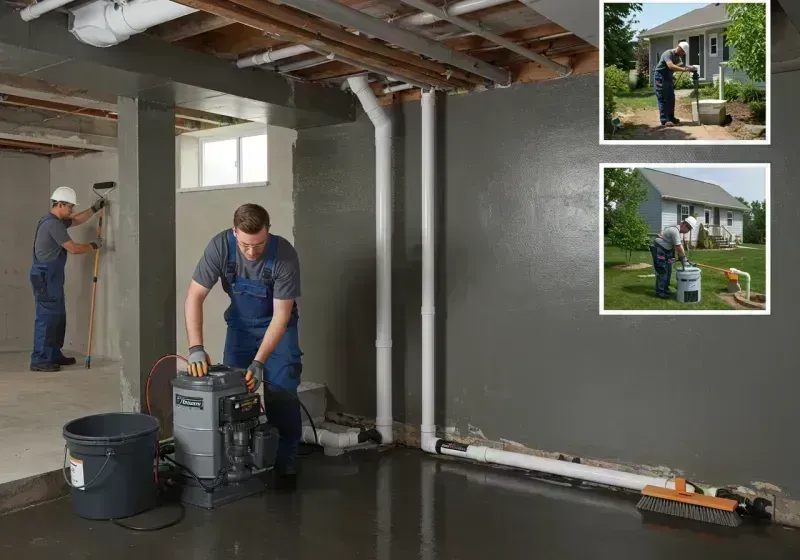 Basement Waterproofing and Flood Prevention process in Wadsworth, IL